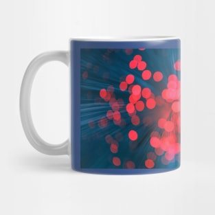 Illuminated background defocused lights Mug